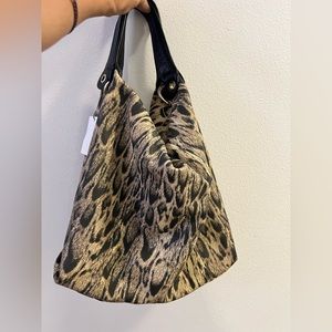 Furla Leopard Print Tote Bag